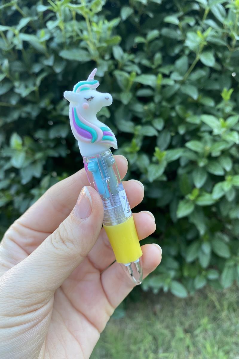 Unicorn 4 Renk Kalem -Sarı- 