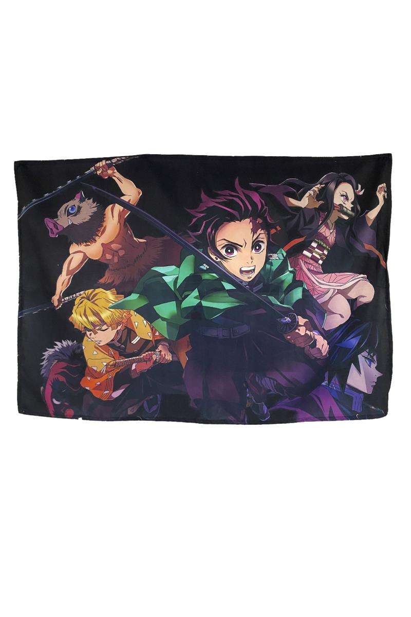 Anime Desenli Duvar Halısı